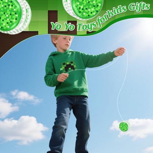 Back to school gift pack of 24 LED pixel yo-yos