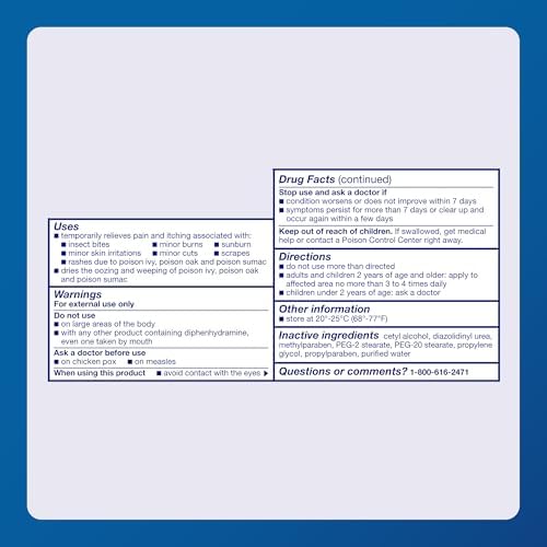 Topical skin protectant cream for minor cuts and scrapes from Major brand.