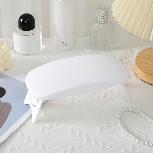 Huakaile foldable nail hand pillow side view