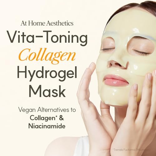 Detailed view of The Face Shop Vita-Toning hydrogel mask texture