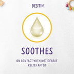 Desitin baby diaper rash cream back label with usage instructions