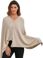 Zdolmy summer wheat nursing cover showing stretchable neck