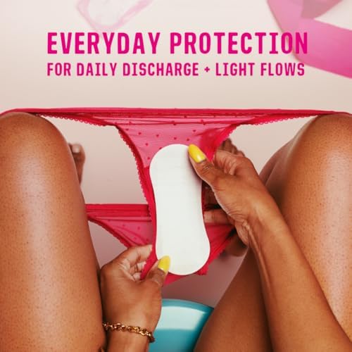 Vegan and cruelty free feminine hygiene liners for very light flow.