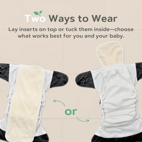 Babies Beginning diaper inserts packaging for parents