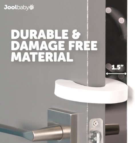 Demonstration of child safety finger protection on interior door