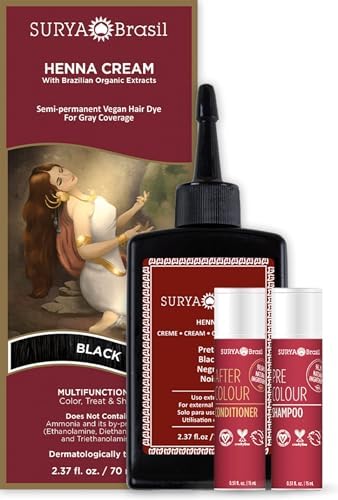 Authentic Surya Brasil Henna Cream for gray coverage