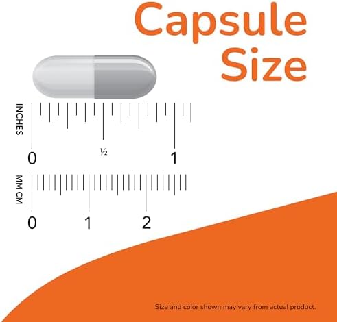 Now Foods 180 capsules supplement bottle nutritional facts panel