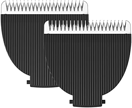 Two black ceramic replacement heads for Manspot trimmer