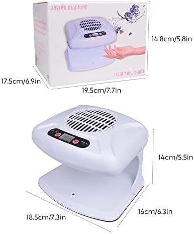 Gegong nail dryer packaging and product display