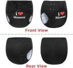 LittleForBig cloth diaper cover featuring heart graphic