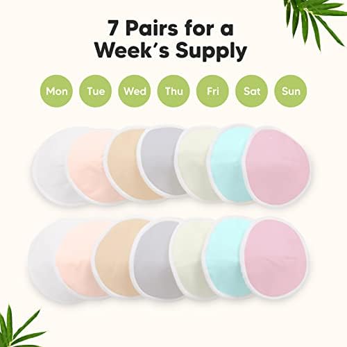 KeaBabies nursing pads set for breastfeeding mothers
