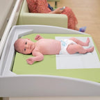 Threlaco portable paper liner stored in diaper bag