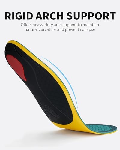 Coral Green WalkHero orthotics for men and women over 220 pounds.