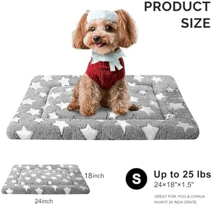 Fogkiss small dog bed mat highlighting the non-slip bottom backing