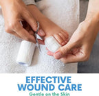 Full product contents displaying all 24 individual packs of Healqu conforming stretch gauze bandages for primary wound dressing support.