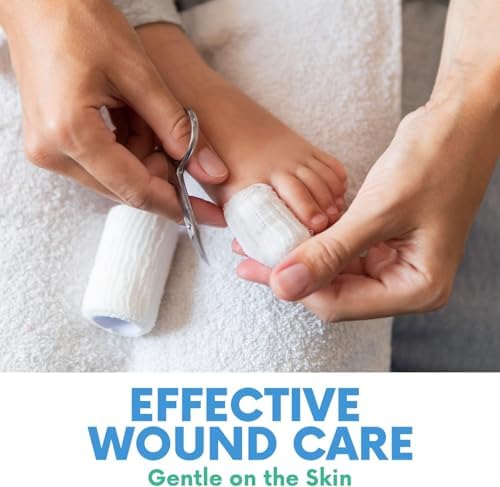 Full product contents displaying all 24 individual packs of Healqu conforming stretch gauze bandages for primary wound dressing support.