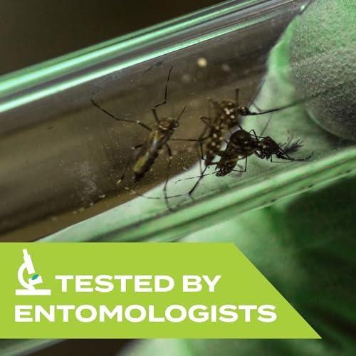 STEM entomologist tested mosquito repellent wipes package opening demonstration