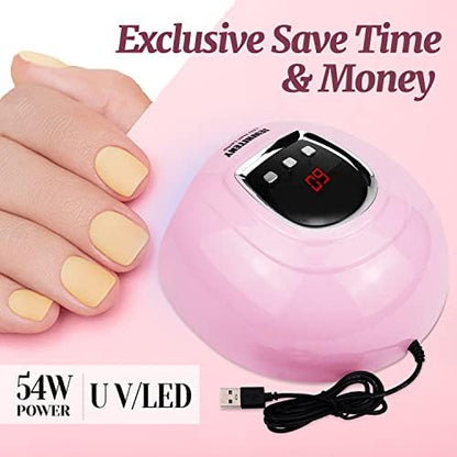 Top view of Jewhiteny nail art curing lamp