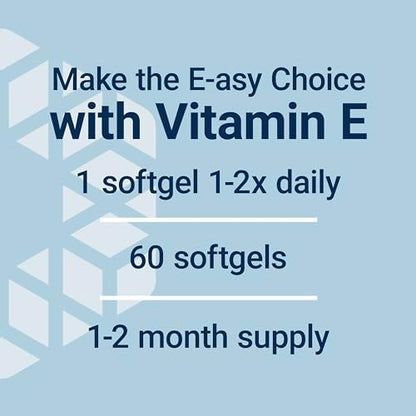 Authentic USA sourced Life Extension Gamma E supplement dietary facts