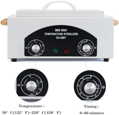 Interior stainless steel tray of Bazargame Winb sterilizer machine