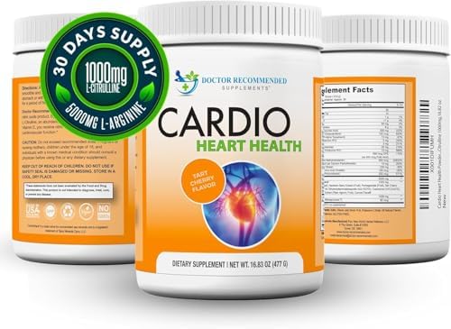 Doctor Recommended Supplements L-Arginine and L-Citrulline blend container back view