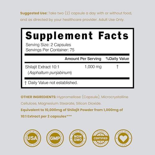 Pure natural shilajit is a potent antioxidant that supports energy and systemic wellness daily.