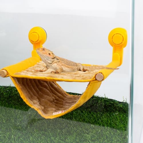 FlidRunest winter warm reptile house hideout for juvenile bearded dragons and geckos