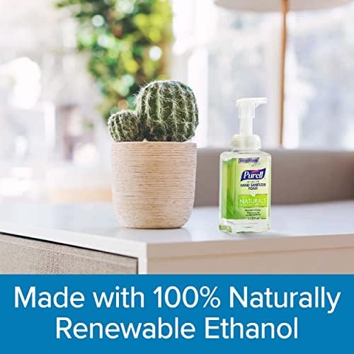 Purell Advanced Hand Sanitizer Naturals Foam with Plant-Based Ethanol, 10 fl oz Foam Pump Bottle (Pack of 3), 3001-06-EC - Image 6