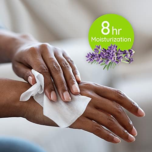 Wet Ones Antibacterial Hand Wipes, Lavender Wipes | Travel Wipes Case, Antibacterial Wipes, Moisturizing Wipes | 20 ct. Travel Size Wipes (10 pack) - Image 5