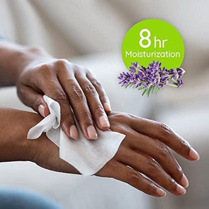Wet Ones Antibacterial Hand Wipes, Lavender Wipes | Travel Wipes Case, Antibacterial Wipes, Moisturizing Wipes | 20 ct. Travel Size Wipes (10 pack) - Image 5