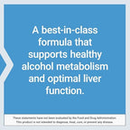 Life Extension Anti Alcohol Complex bottle side profile view