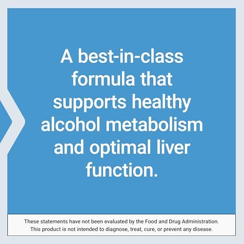 Life Extension Anti Alcohol Complex bottle side profile view