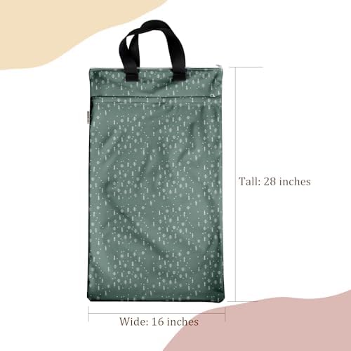 Mama Koala diaper storage bag showing interior TPU lining