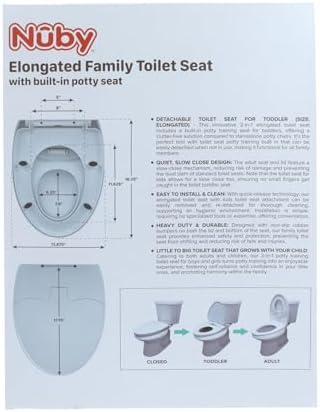 Packaging illustration of the imported premium baby training accessory highlighting easy installation steps