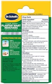 Maximum strength 40 percent salicylic acid wart treatment for feet.