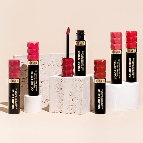 Milani Color Fetish Hydrating Lip Stain glossy finish texture