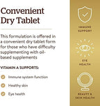 Authentic Solgar Vitamin A tablets packaging