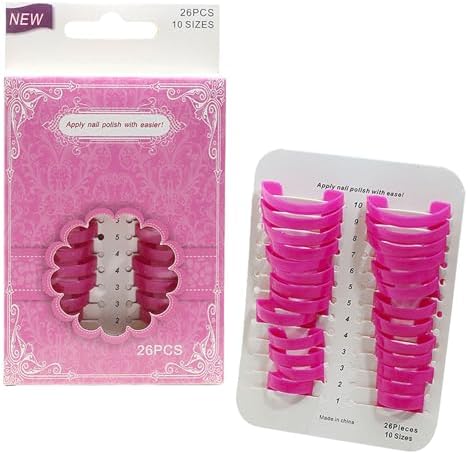Lightweight nail art painting barrier strips for clean DIY manicures