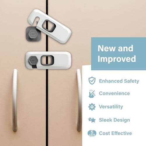 Heart of Tafiti cabinet and drawer safety latch