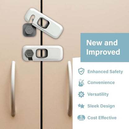 Heart of Tafiti cabinet and drawer safety latch