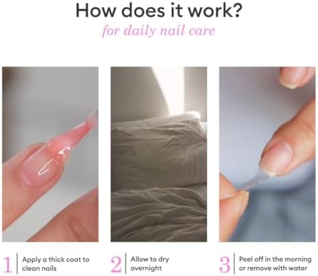 Authentic Manucurist damaged nail recovery treatment ready for application.