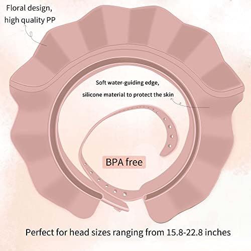 KOMIDK baby hair wash shield for ear and eye protection