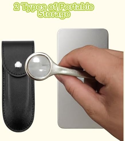 Magnifying glass included in the Kittmip tick removal tool set.