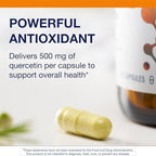 Metagenics Quercetin 60 capsules packaging side profile