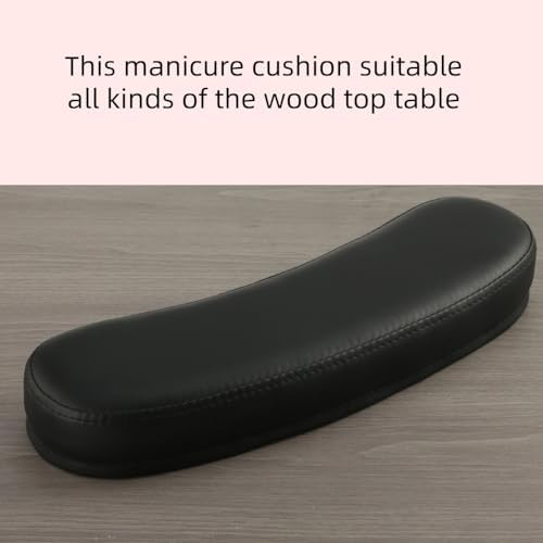 Top view of nail polish hand cushion for nail technicians