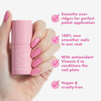 Authentic USA imported smoothing base coat for uneven nail plates