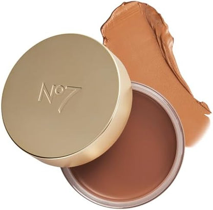 No7 Pro Artist Soft Glow Cream Bronzer Light front view packaging