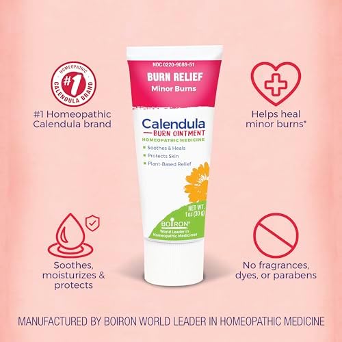 Authentic Boiron first aid ointment for minor cuts scrapes and skin irritations.