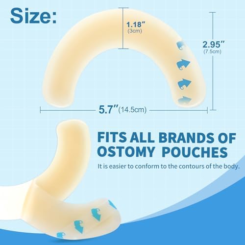 Skin friendly latex free stoma barrier tape application on wafer edge