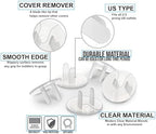 Durable plastic electrical safety caps for baby proofing home